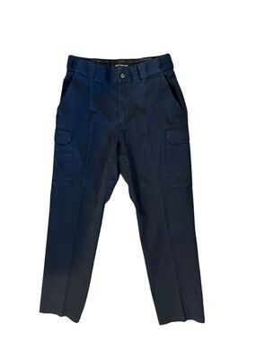 5.11 Tactical Navy Cargo Pants Mens 34 Ripstop Utility Duty Gorpcore Workwear